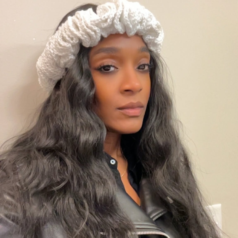 Handmade Crochet Ruffle Headband - Picture 3 of 3